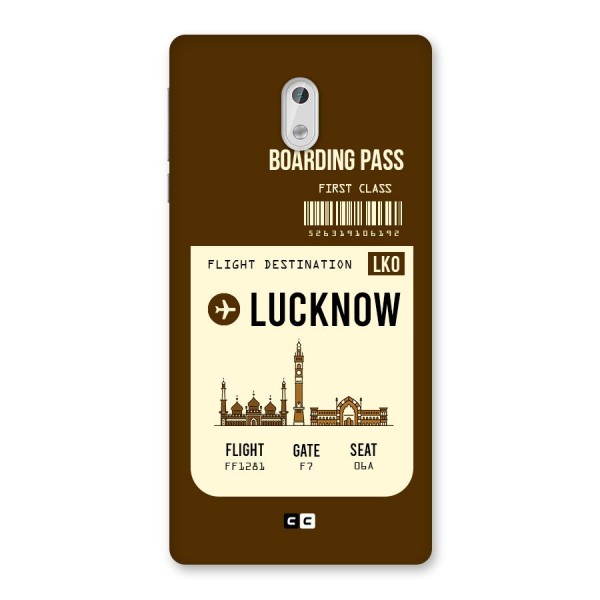 Lucknow Boarding Pass Back Case for Nokia 3