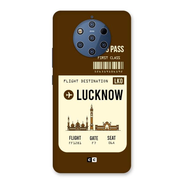 Lucknow Boarding Pass Back Case for Nokia 9 PureView