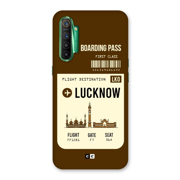 Lucknow Boarding Pass Back Case for Realme X2