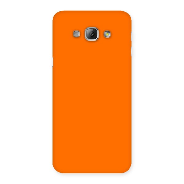 Mac Orange Back Case for Galaxy A8
