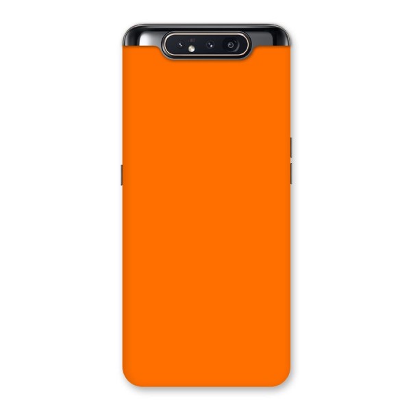 Mac Orange Back Case for Galaxy A80