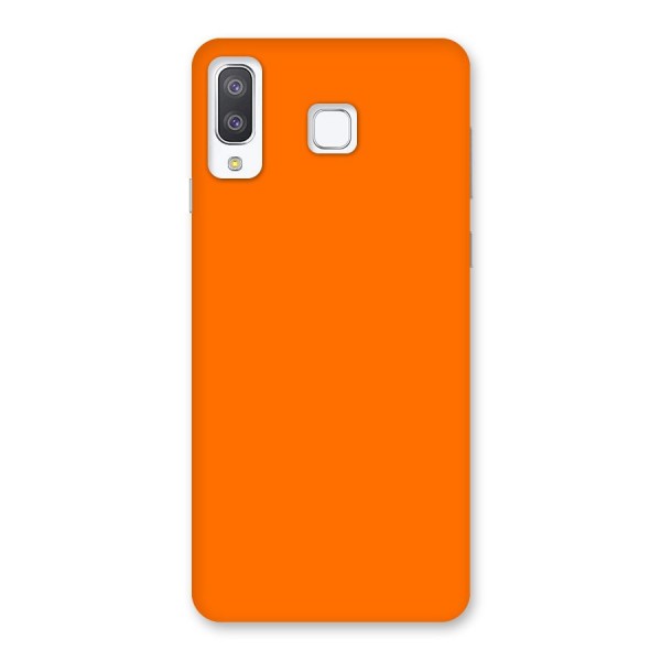 Mac Orange Back Case for Galaxy A8 Star