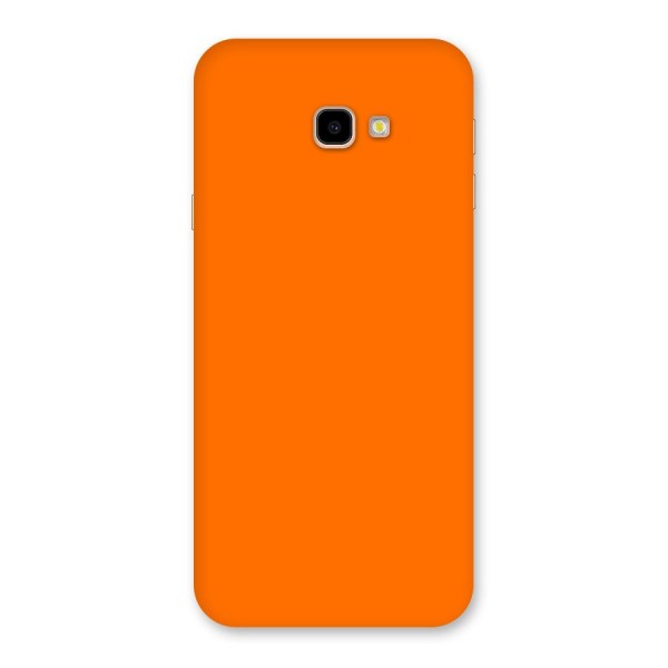 Mac Orange Back Case for Galaxy J4 Plus