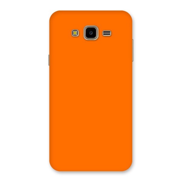 Mac Orange Back Case for Galaxy J7 Nxt