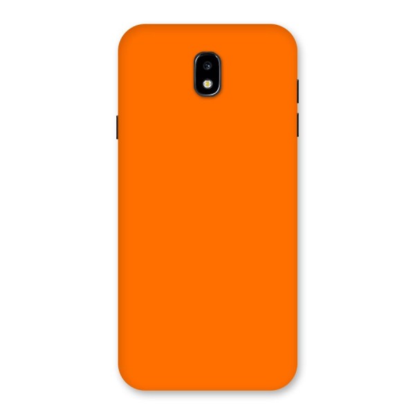 Mac Orange Back Case for Galaxy J7 Pro