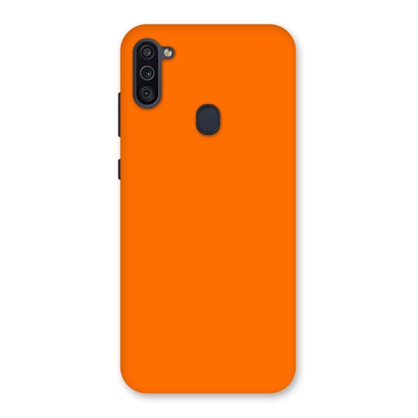 Mac Orange Back Case for Galaxy M11