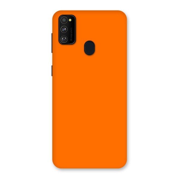 Mac Orange Back Case for Galaxy M21