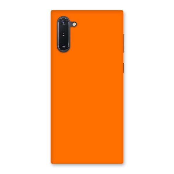 Mac Orange Back Case for Galaxy Note 10