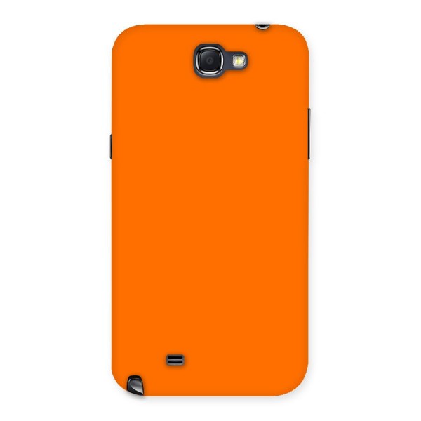 Mac Orange Back Case for Galaxy Note 2
