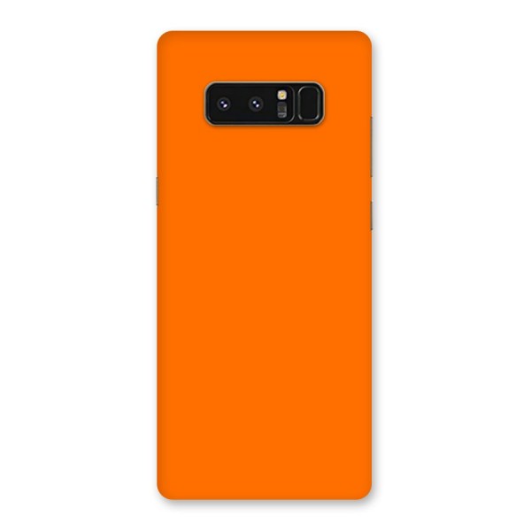 Mac Orange Back Case for Galaxy Note 8