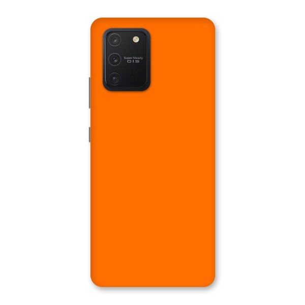 Mac Orange Back Case for Galaxy S10 Lite
