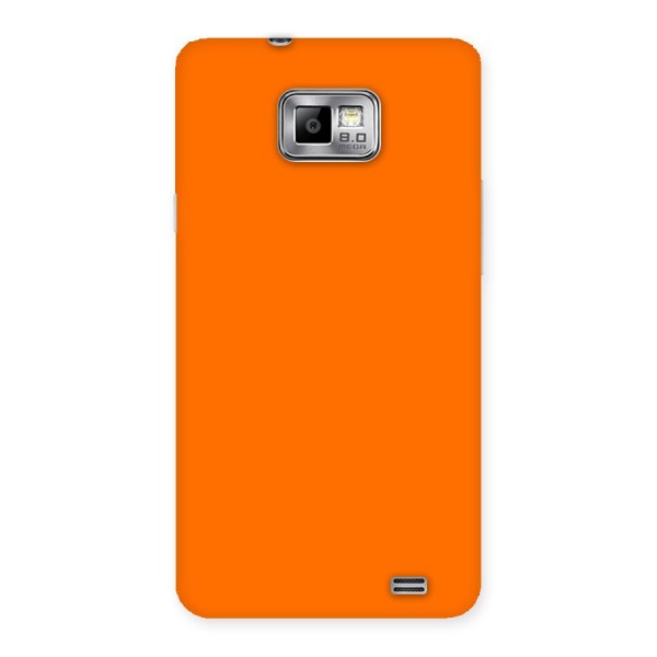 Mac Orange Back Case for Galaxy S2