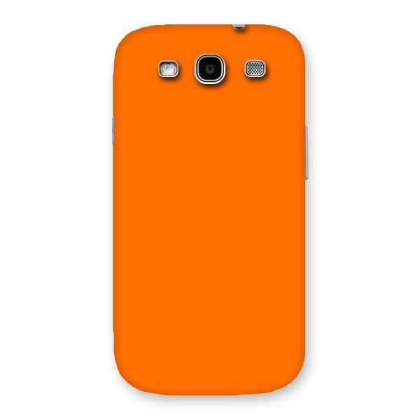 Mac Orange Back Case for Galaxy S3