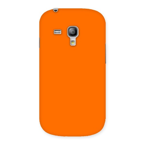 Mac Orange Back Case for Galaxy S3 Mini