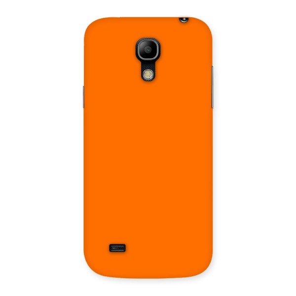 Mac Orange Back Case for Galaxy S4 Mini