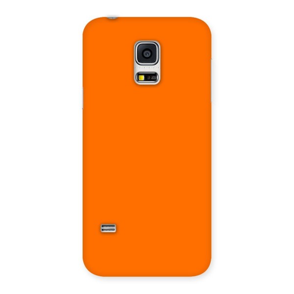 Mac Orange Back Case for Galaxy S5 Mini