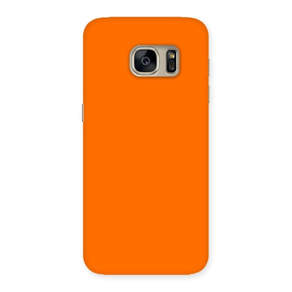 Mac Orange Back Case for Galaxy S7