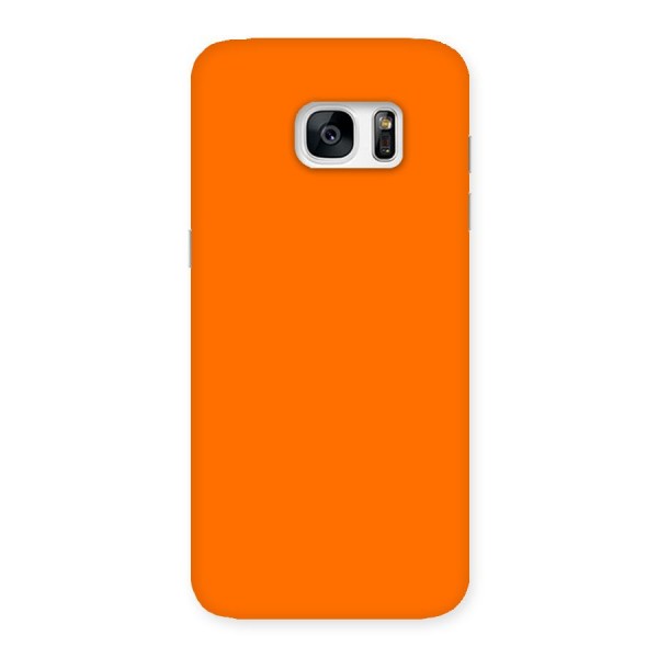 Mac Orange Back Case for Galaxy S7 Edge