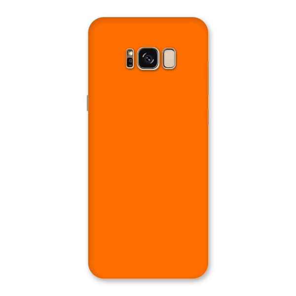 Mac Orange Back Case for Galaxy S8 Plus