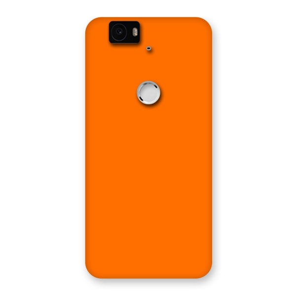 Mac Orange Back Case for Google Nexus-6P