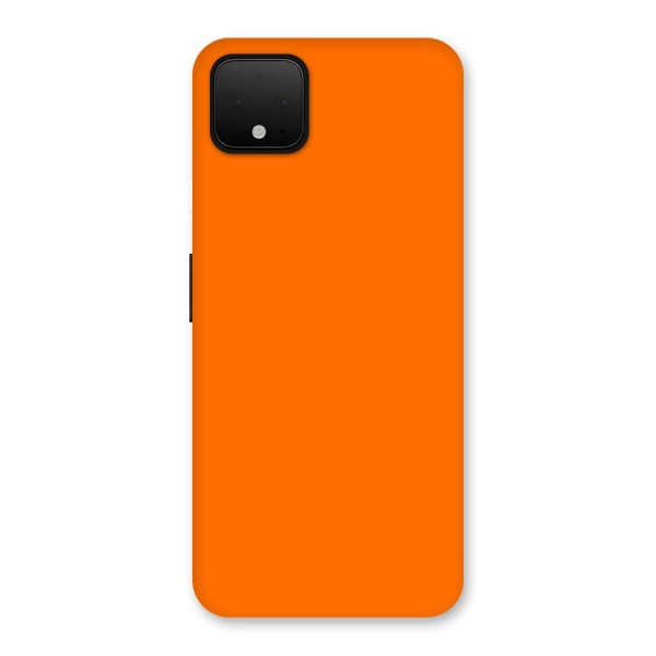 Mac Orange Back Case for Google Pixel 4 XL