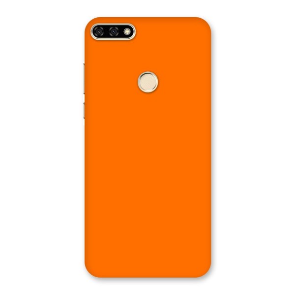 Mac Orange Back Case for Honor 7A