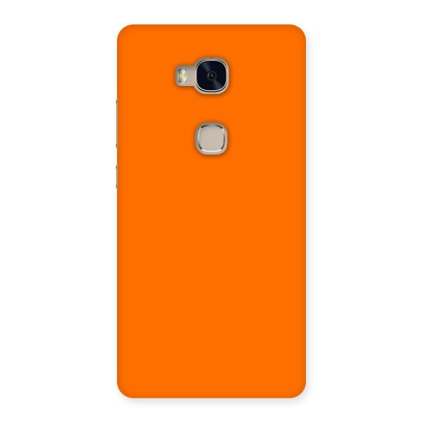 Mac Orange Back Case for Huawei Honor 5X