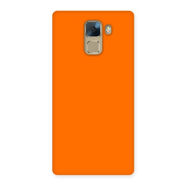 Mac Orange Back Case for Huawei Honor 7