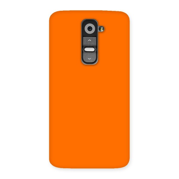 Mac Orange Back Case for LG G2