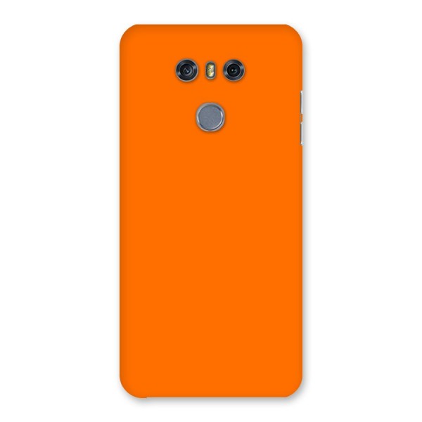Mac Orange Back Case for LG G6