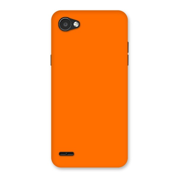 Mac Orange Back Case for LG Q6