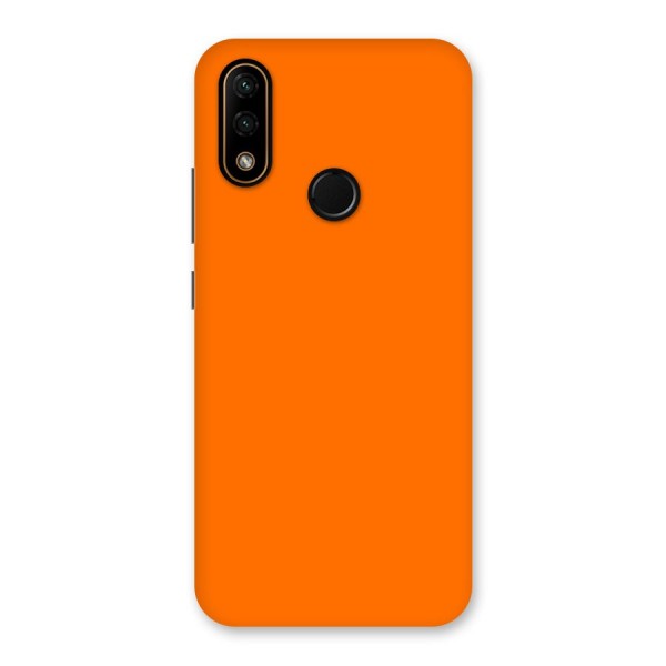 Mac Orange Back Case for Lenovo A6 Note