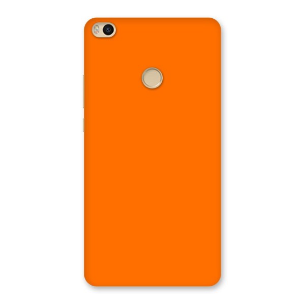 Mac Orange Back Case for Mi Max 2