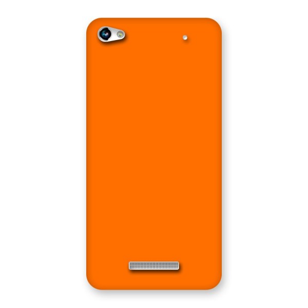 Mac Orange Back Case for Micromax Hue 2
