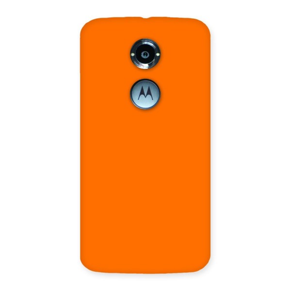 Mac Orange Back Case for Moto X 2nd Gen