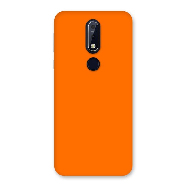 Mac Orange Back Case for Nokia 7.1