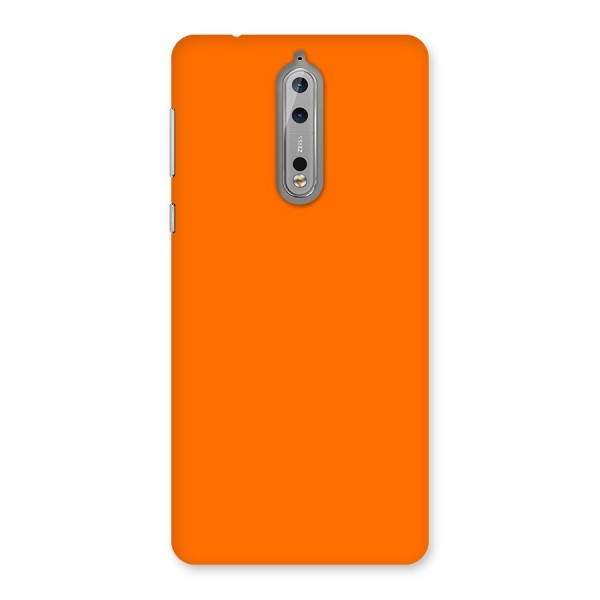 Mac Orange Back Case for Nokia 8