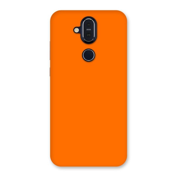 Mac Orange Back Case for Nokia 8.1