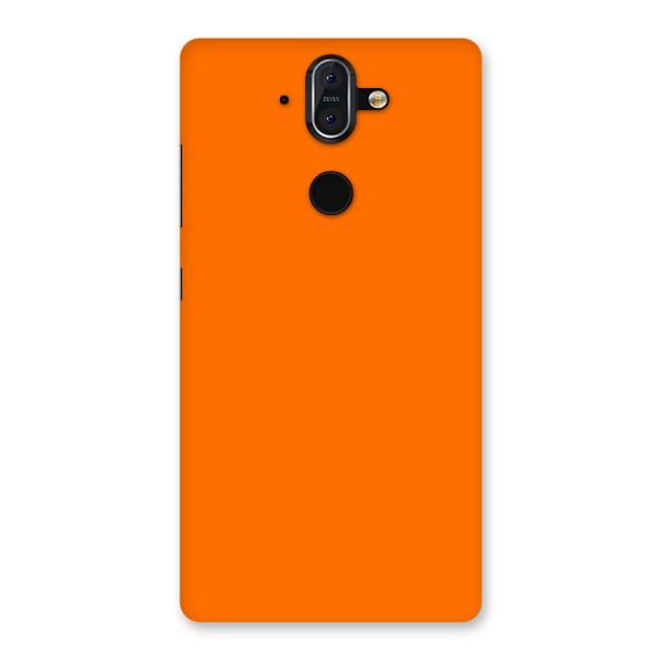 Mac Orange Back Case for Nokia 8 Sirocco