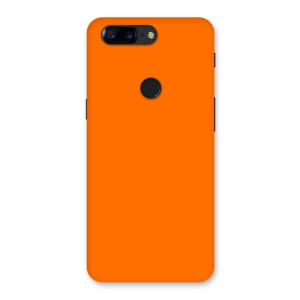 Mac Orange Back Case for OnePlus 5T
