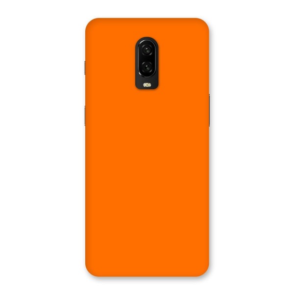 Mac Orange Back Case for OnePlus 6T