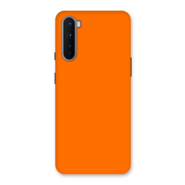Mac Orange Back Case for OnePlus Nord