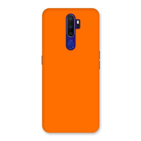 Mac Orange Back Case for Oppo A9 (2020)