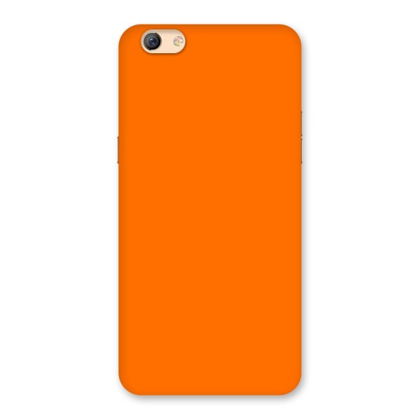 Mac Orange Back Case for Oppo F3 Plus
