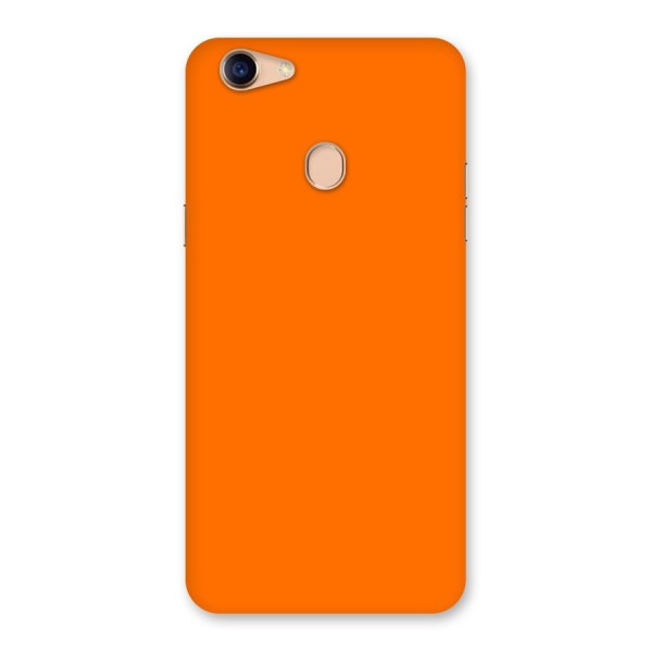 Mac Orange Back Case for Oppo F5