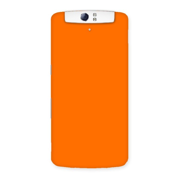 Mac Orange Back Case for Oppo N1