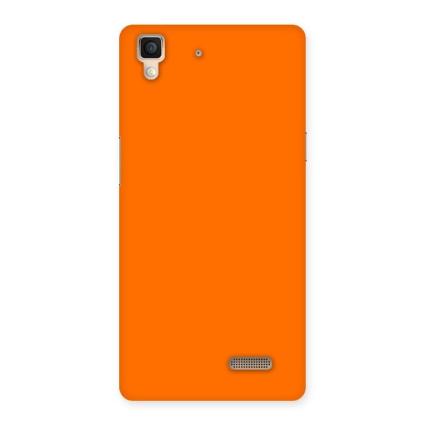 Mac Orange Back Case for Oppo R7