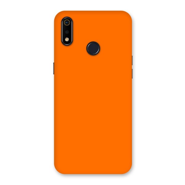 Mac Orange Back Case for Realme 3i