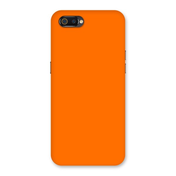 Mac Orange Back Case for Realme C2