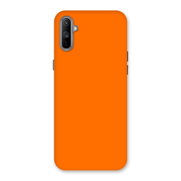 Mac Orange Back Case for Realme C3